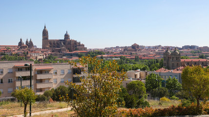 Fototapeta na wymiar View on Ciudad Rodrigo, Spain.