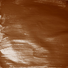 Surface covered with oil paint