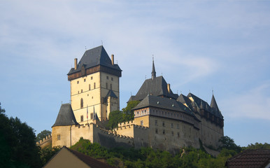 Obraz premium Karlštejn Castle in Czech Republic