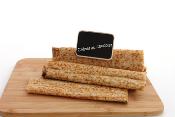 Crèpes au chocolat