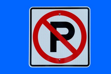 no parking sign