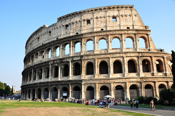 Fototapeta na wymiar the Roman Сolosseum