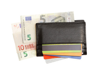 wallet credit cards euro