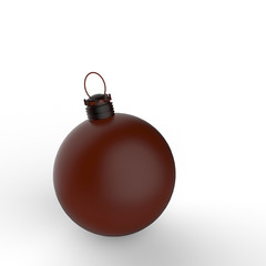 Empty Christmas ornament