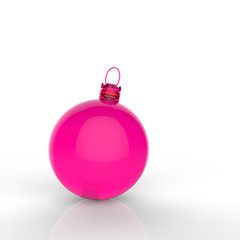 Empty Christmas ornament