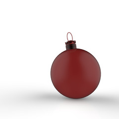 Empty Christmas ornament