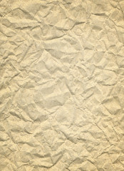 Wrinkled old paper