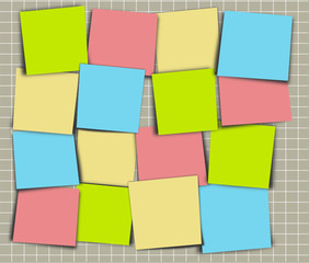 Post-it vide à remplir