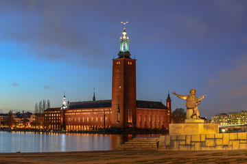 Fototapeta premium Stockholm City Hall