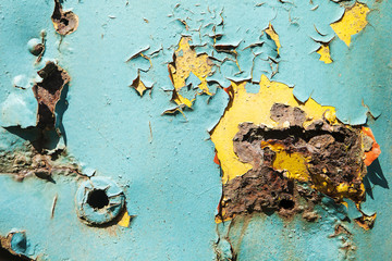 Background With Rust Spots