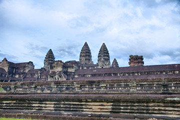 Obraz premium Wall Of Angkor Wat