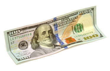 One hundred dollars banknotes