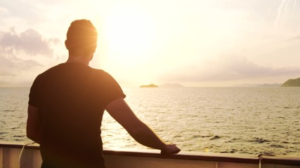 Human Condition Young Man Contemplating Spirituality Inspiration