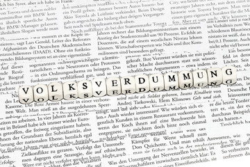 Volksverdummung