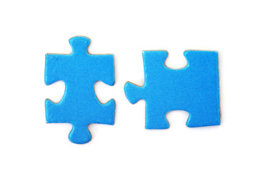 Obraz premium puzzle isolated on white