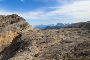 Fototapeta na wymiar Dolomites view