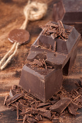 chocolate pieces