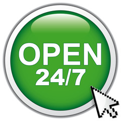 OPEN 24 7 ICON
