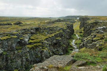 Fototapeta premium Pingvellir national park in Iceland