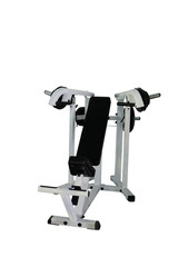 gym apparatus under the white background