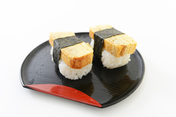 だし巻き卵の握り寿司