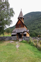 Fototapeta na wymiar Urnes stave church in Norway