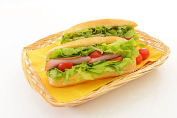 美味しそうなサンドイッチ