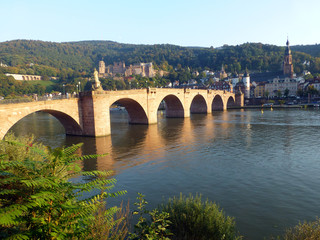 Fototapeta premium Alte Brücke in Heidelberg