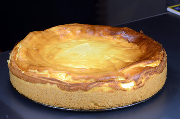 selbstgebackener Käsekuchen