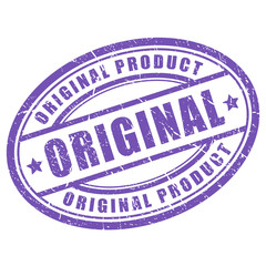 Original oval stamp