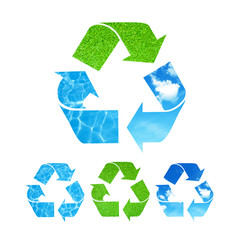 Obraz premium Ecological symbol