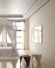 Schlafzimmer im Licht (detail)