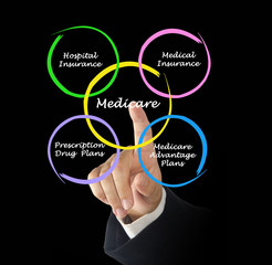 Diagram of medicare