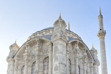 Fototapeta na wymiar Detail From Ortakoy Mosque, Istanbul, Turkey
