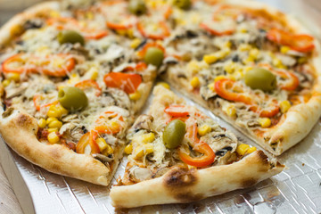 Fresh Vegetarian Pizza