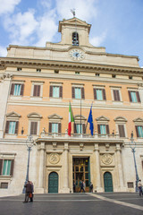 Fototapeta na wymiar Campidoglio a Roma (Kapitol, Capitoline)