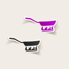 realistic design element: pan