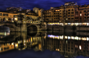 Fototapeta na wymiar Ponte Vecchio Firenze