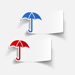Obraz premium realistic design element: umbrella