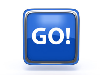 go square icon on white background