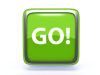 go square icon on white background
