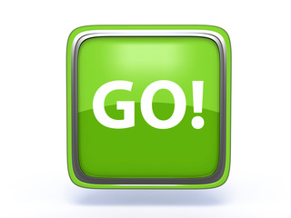 go square icon on white background