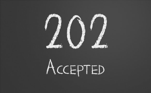 HTTP Status code 202 Accepted