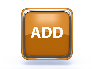 add square icon on white background