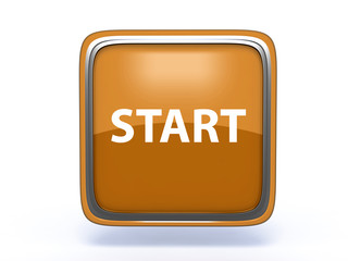 start square icon on white background