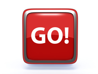 go square icon on white background