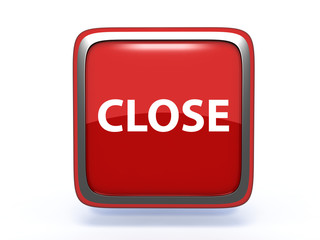 close square icon on white background