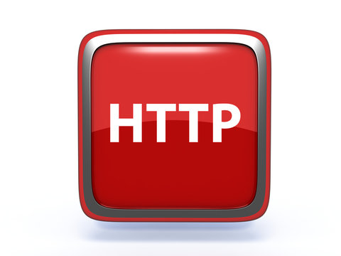 http square icon on white background