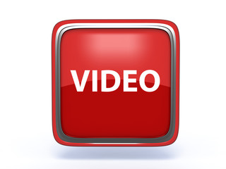 video square icon on white background