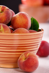 fresh peaches